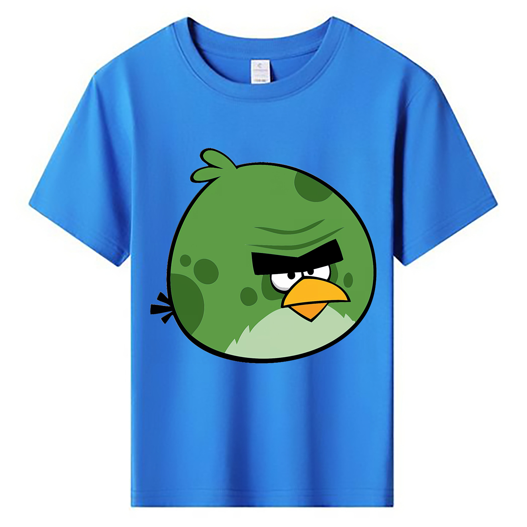 （画像用） Angry Birds アングリーバード 綿100％キッズTシャツ（フロントプリント）